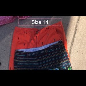 Merona Shorts Size 14 Bundle (2 pair)